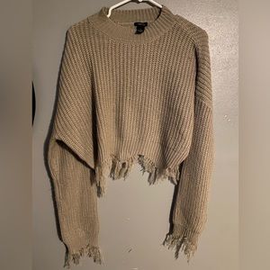 Cropped sweater